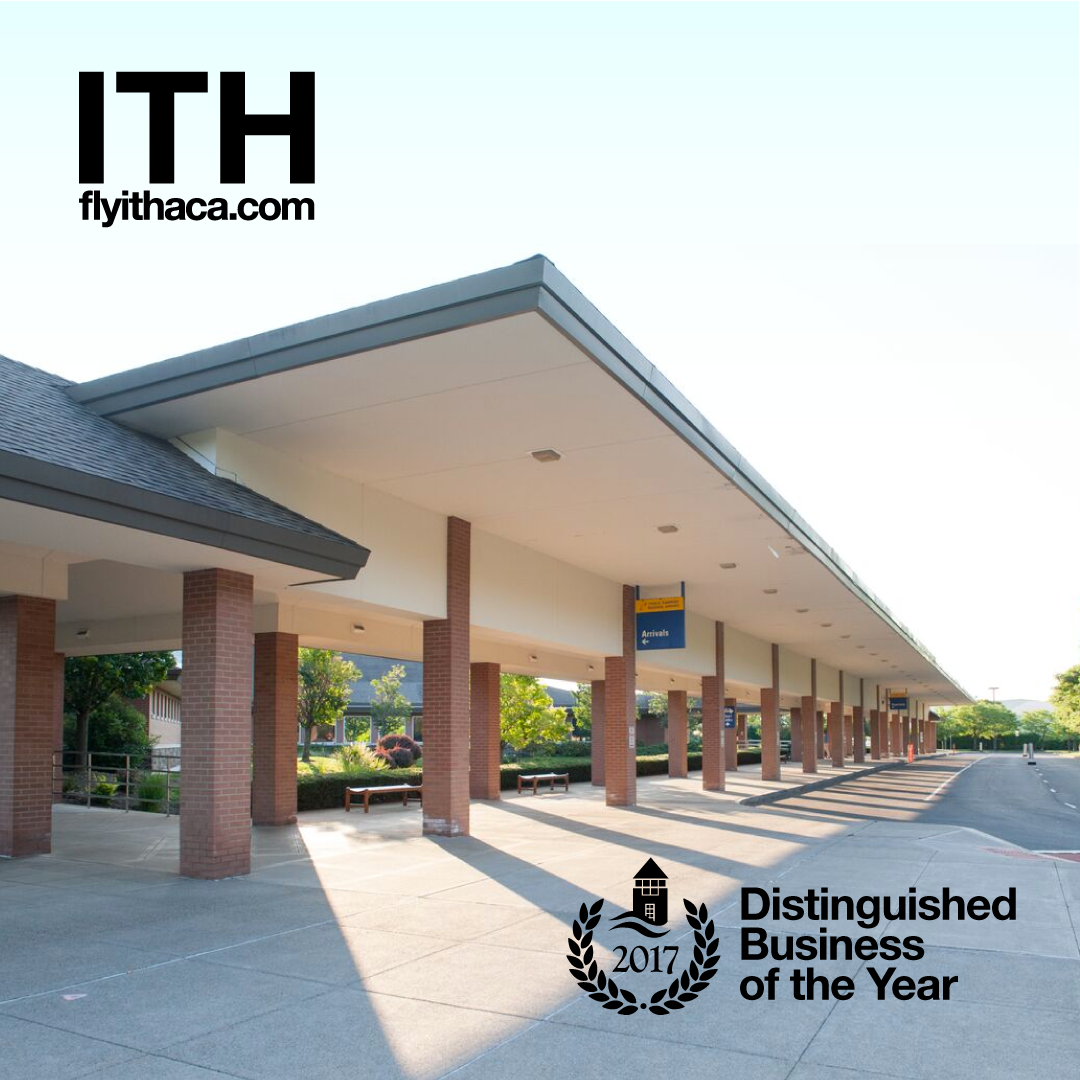 Ithaca Tompkins Regional Airport Wins Distinguished Business of the
