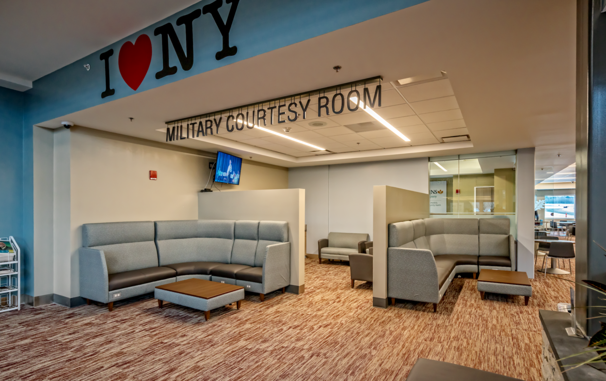 Our Military Courtesy Room Ithaca Tompkins International Airport, New